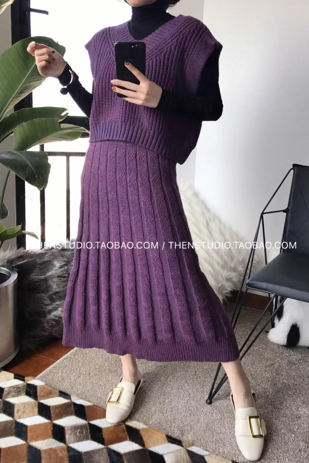 经典青色西装套裙秋冬穿搭,秋冬黑色西装连衣裙穿搭技巧