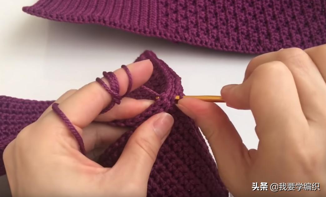 冰丝线钩织斜挎小包包,织女手工包包