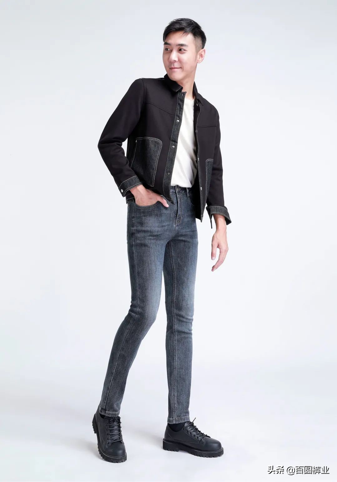 百圆裤业冬季裤子图片,百圆裤业格子裤冬款