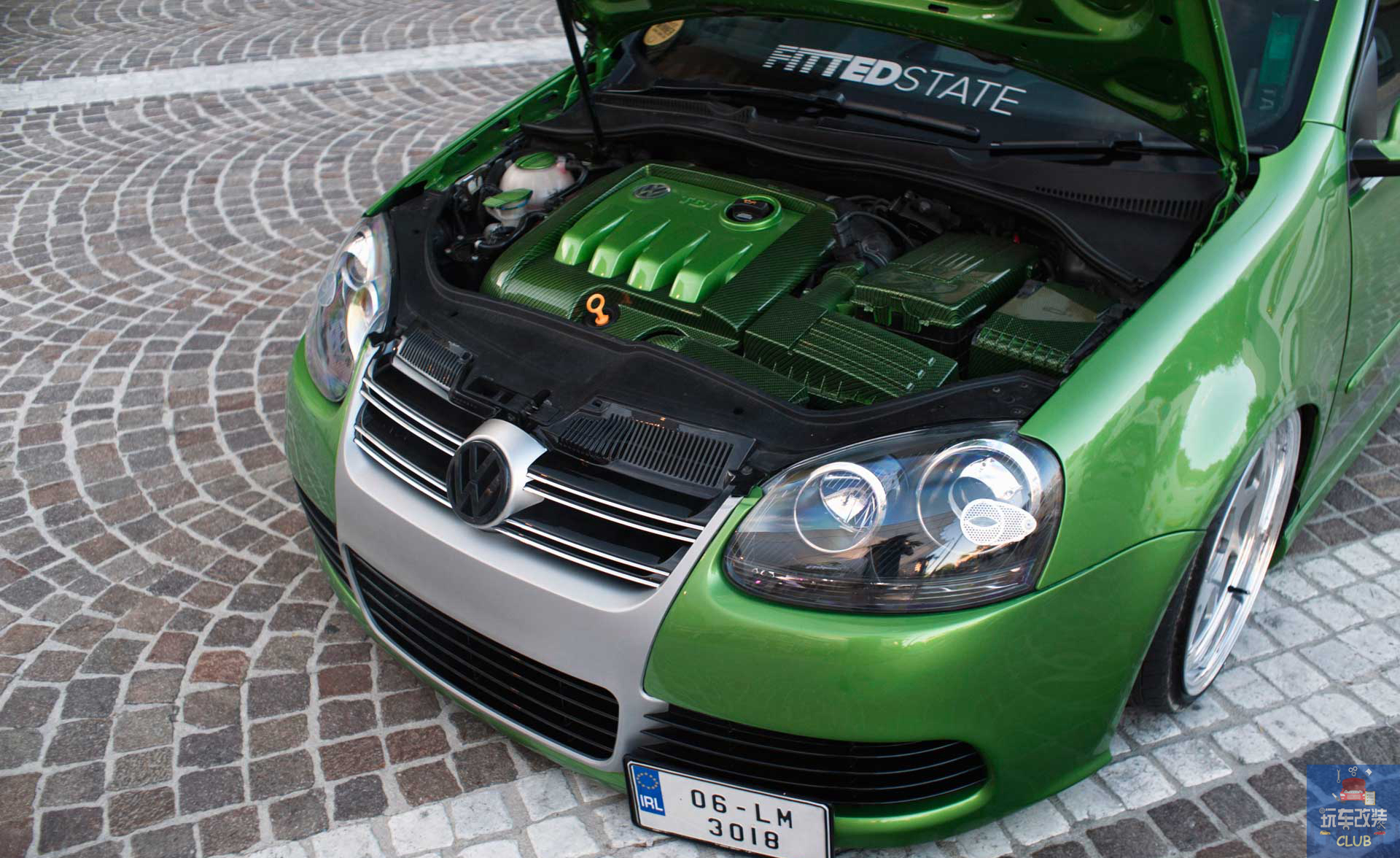 原谅色速腾,原谅绿车身