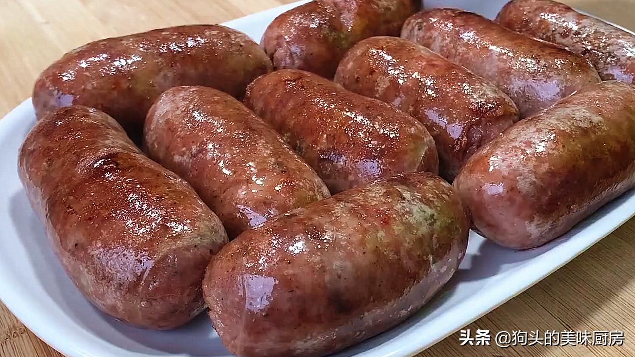 纯手工香肠的做法大全,家庭版香肠的制作方法和配方