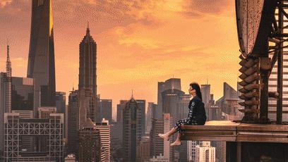 你看，这个PPT真的会飞耶