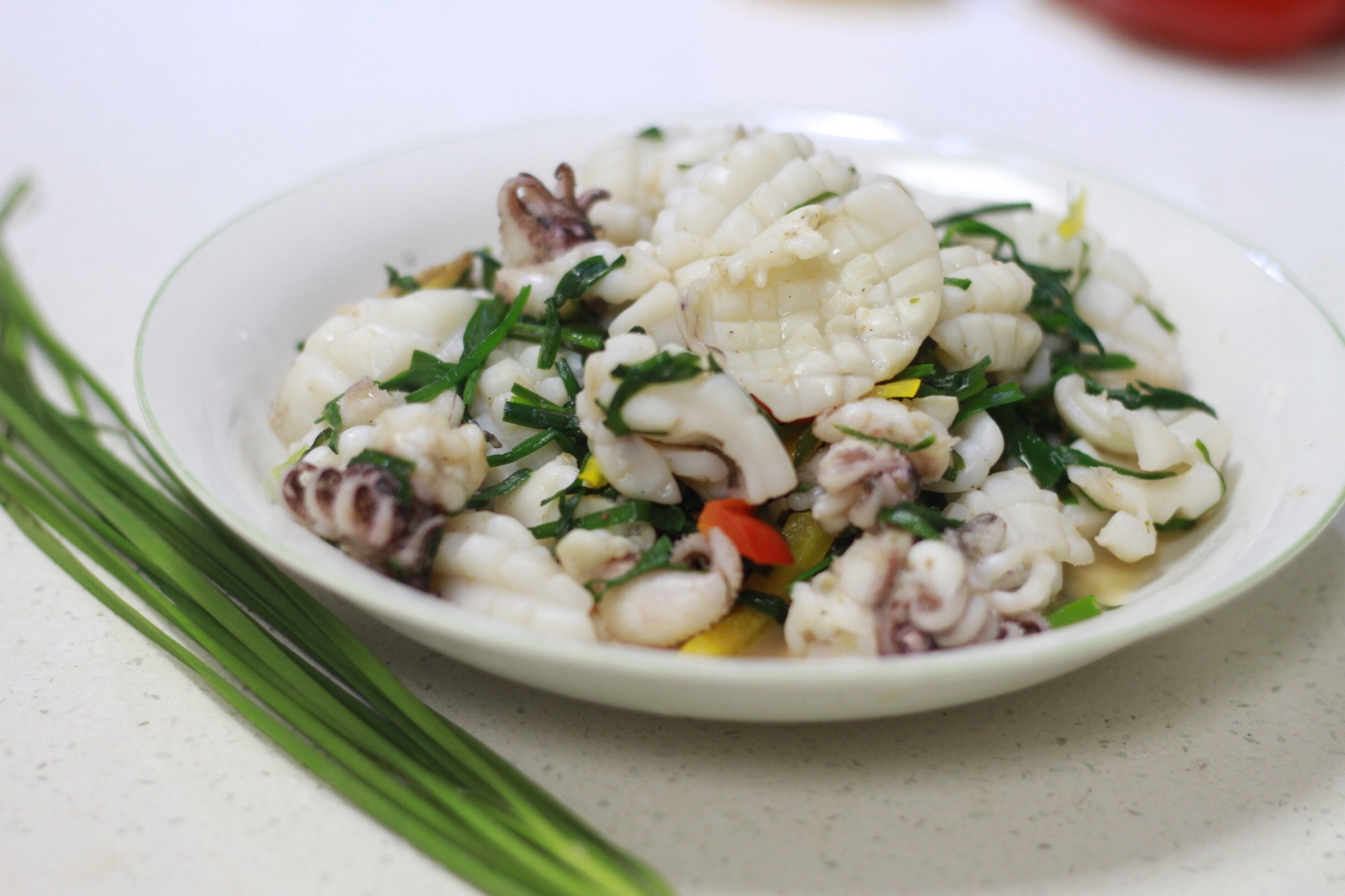 韭香墨鱼仔的正宗做法,韭菜墨鱼仔的正宗做法