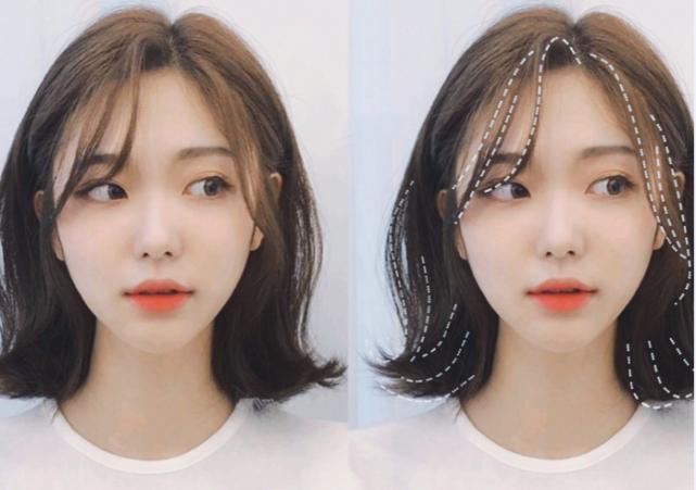 圆脸显高秋冬季短发发型推荐,六岁女孩圆脸适合的短发发型