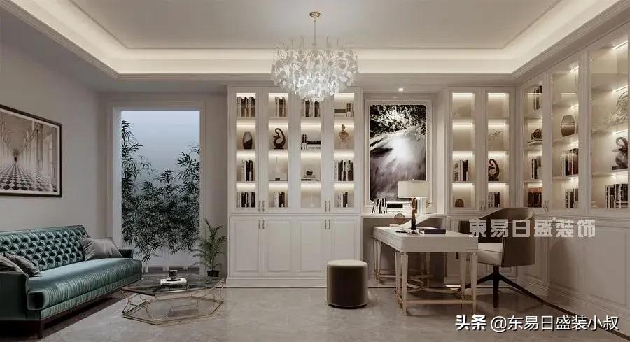 家里一定要有一个书房,家里有个好看的办公室