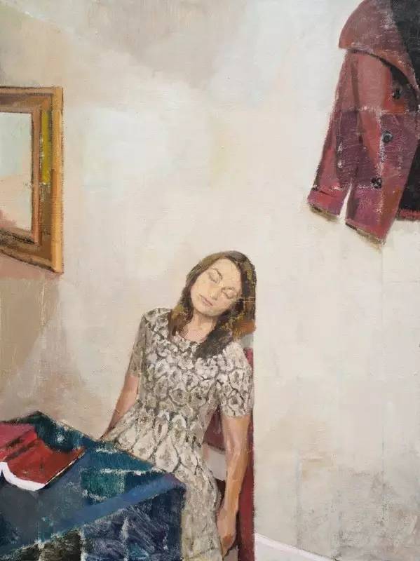 画家纯手绘油画,现实主义人物油画作品欣赏