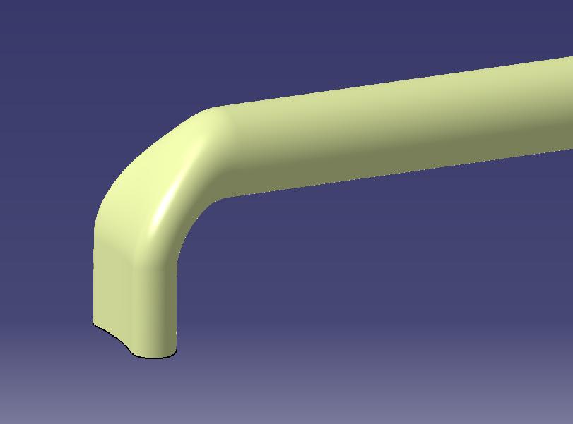 圆管打扁画法图解,圆管打扁技巧