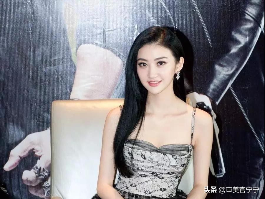 景甜人间富贵花系列,景甜单眼皮能有多好看