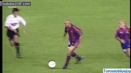 这些年我们追的男明星,罗纳尔多和小罗足球天赋