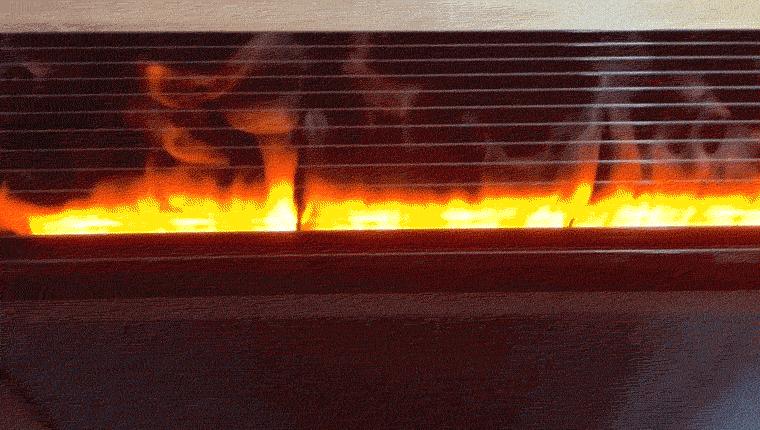 艾美特仿真火焰取暖器,艾美特火焰款取暖器闪亮