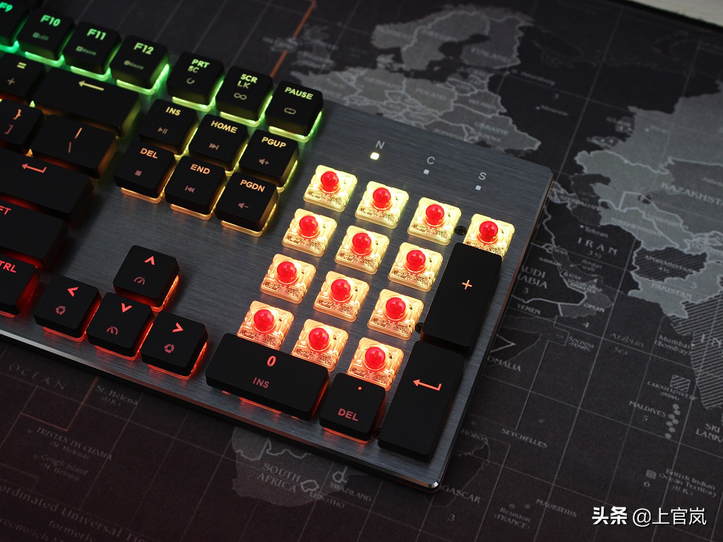 酷冷至尊CK721机械键盘,至尊酷冷机械键盘