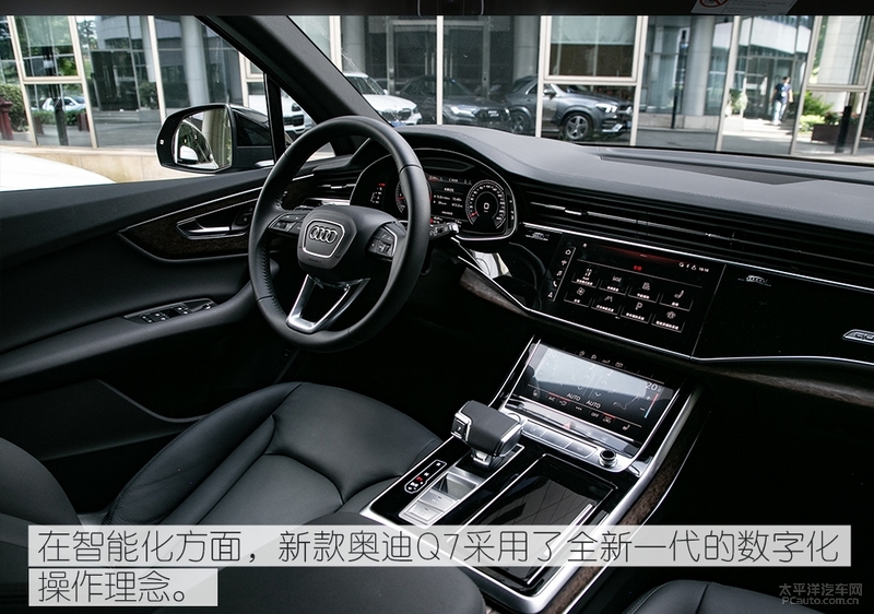 大气硬朗的设计新款奥迪q7实车,想要豪华suv极致性能就选择奥迪q7