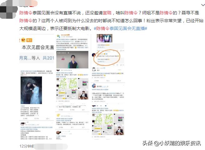 《陈情令》被*制抵**?泰国见面会无法直播,没邀请师姐:吃相太难看
