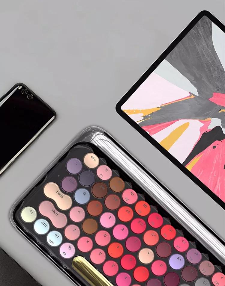 男朋友看到就想带回家私藏的“口红”机械键盘，安卓苹果一键切换