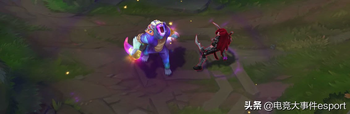 lol手游狮子狗愚人节皮肤测试,lol愚人节狮子狗皮肤