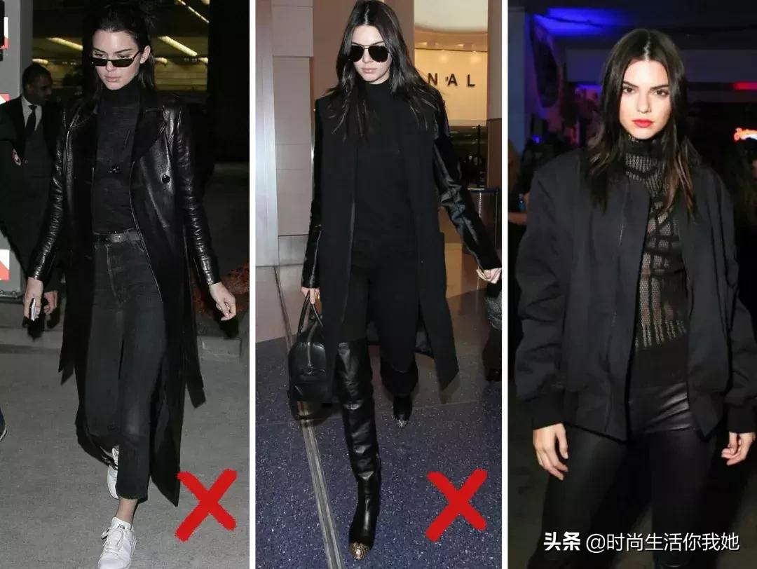 冬季一身黑穿衣搭配,入冬了教你如何百搭穿衣