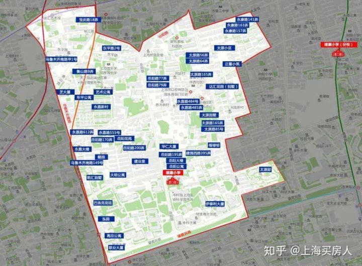 上海小学对应学区房,上海徐汇区学区房价格