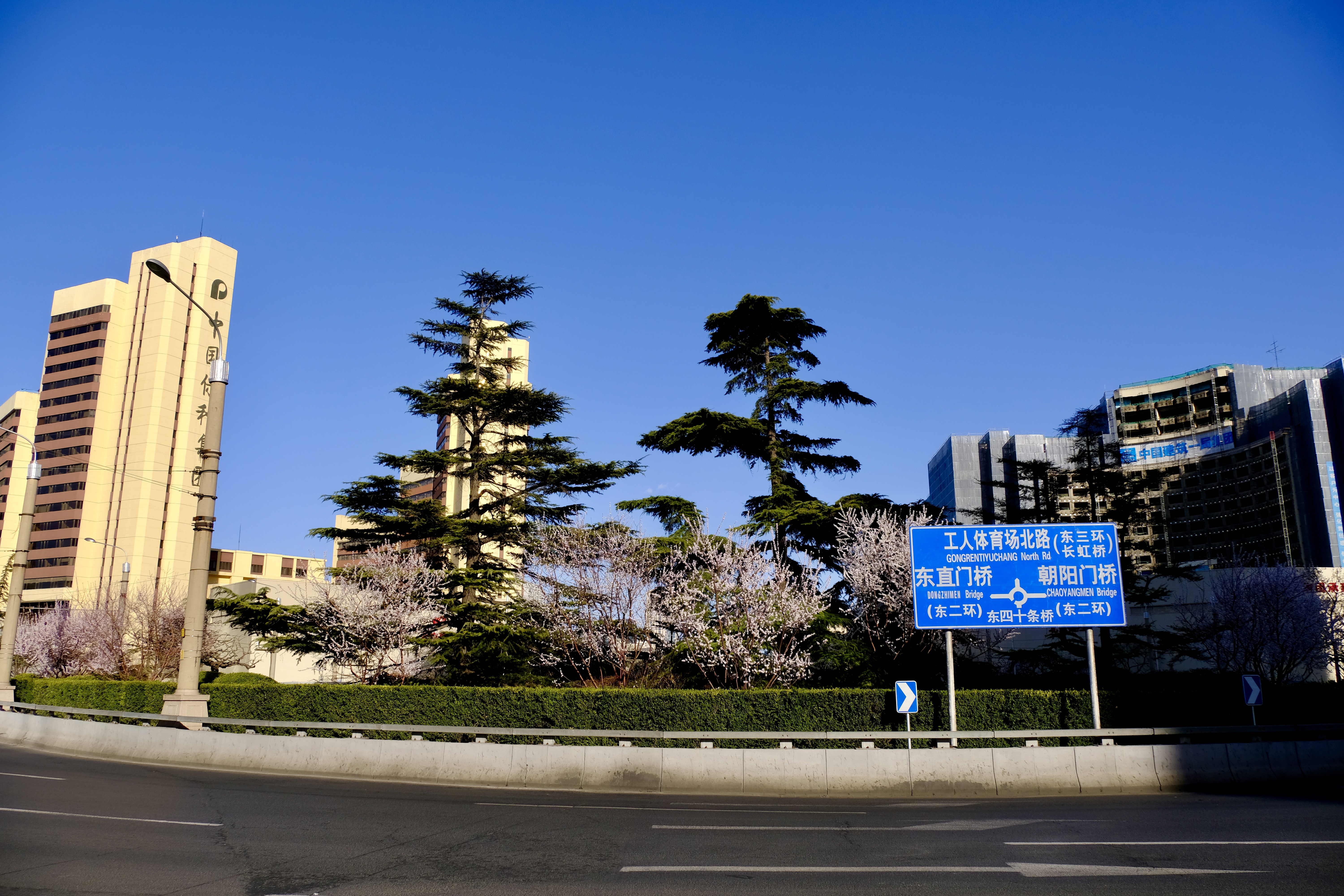 开往地铁上的春天,开往春天的地铁邂逅京城的花开