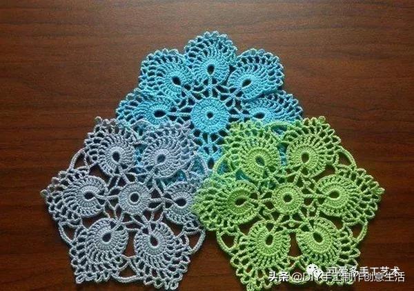 钩餐桌垫,钩餐桌垫视频教程