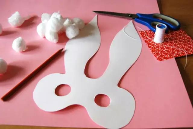 复活节兔子手工外发,复活节兔子彩蛋做手工