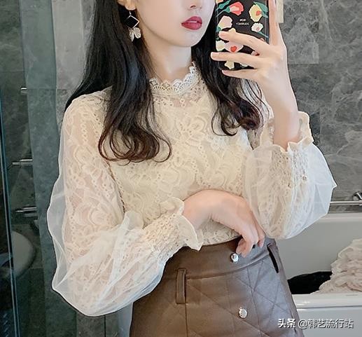 韩版穿搭女装高级感春,女装毛衣新款韩风搭配