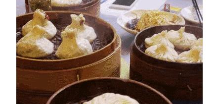 好不容易逃过广东早茶的诱惑，却在扬州早茶中胖成球（菲李漫画）