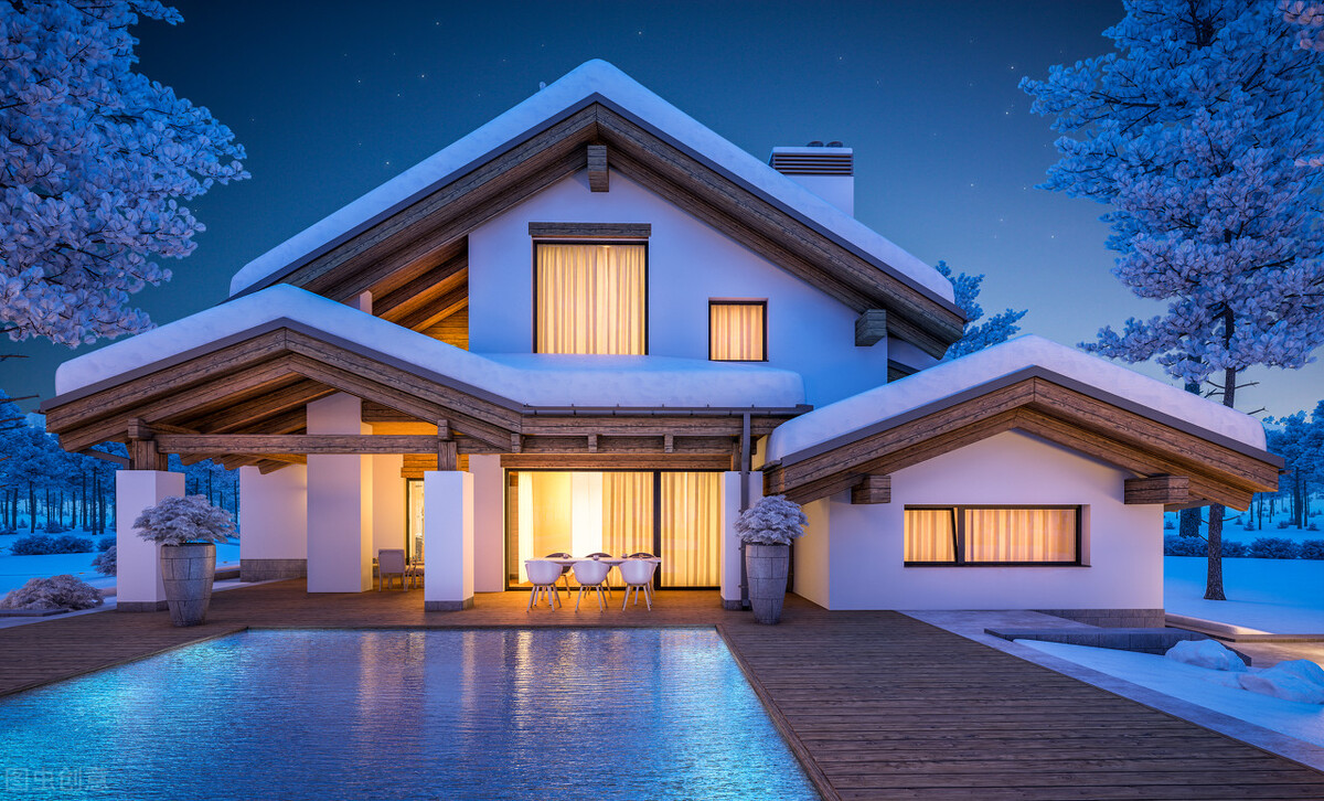 我的世界建造一座别墅小木屋,野外建造一座小木屋