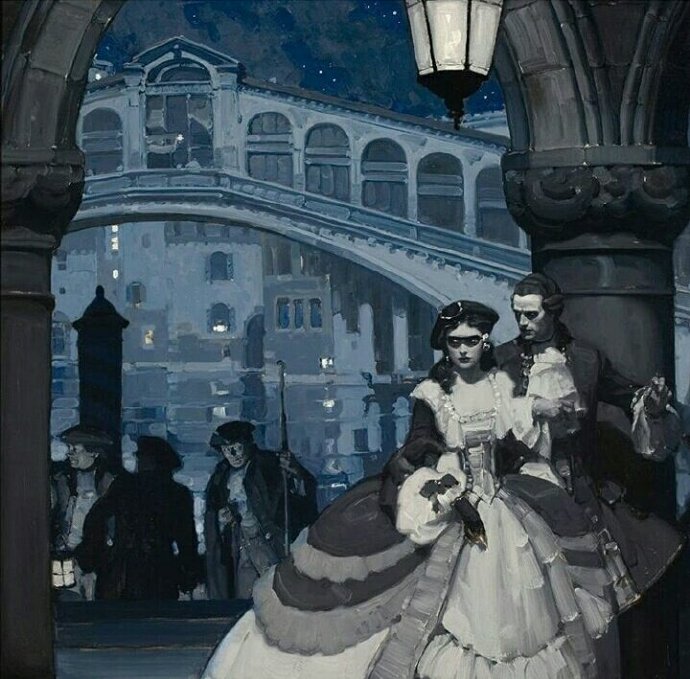 belichenko油画人物,meade油画作品