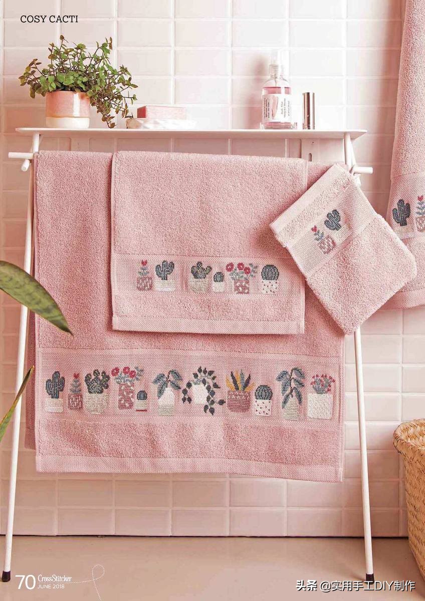 简单的十字绣印花,十字绣可爱图片