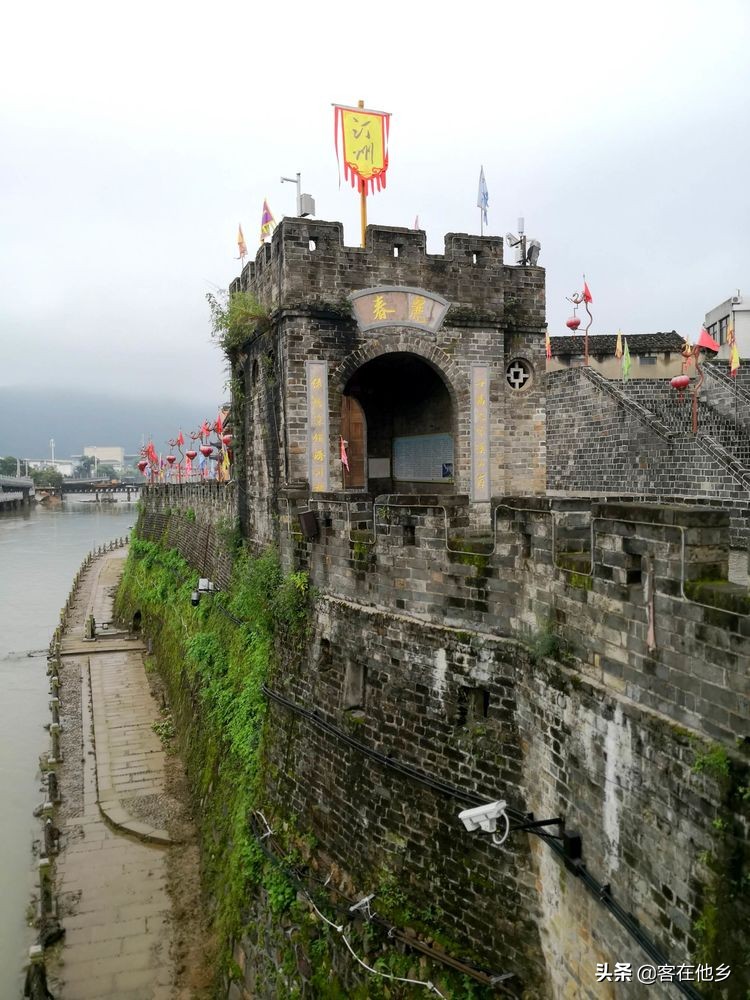 长汀县古街印象土特产,长汀古城异域风情