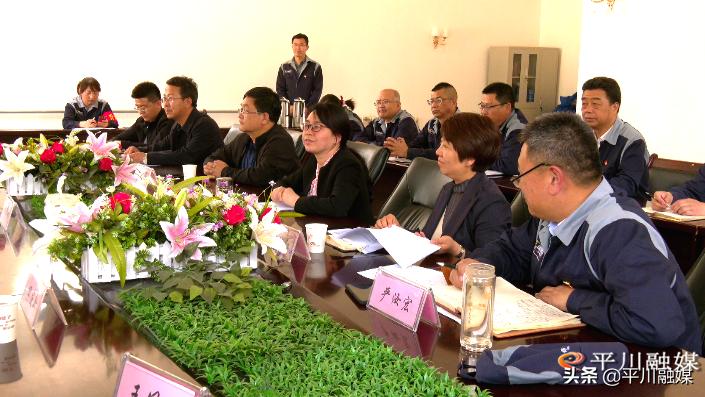 省工信厅督查组来平川区督查民爆企业安全生产工作