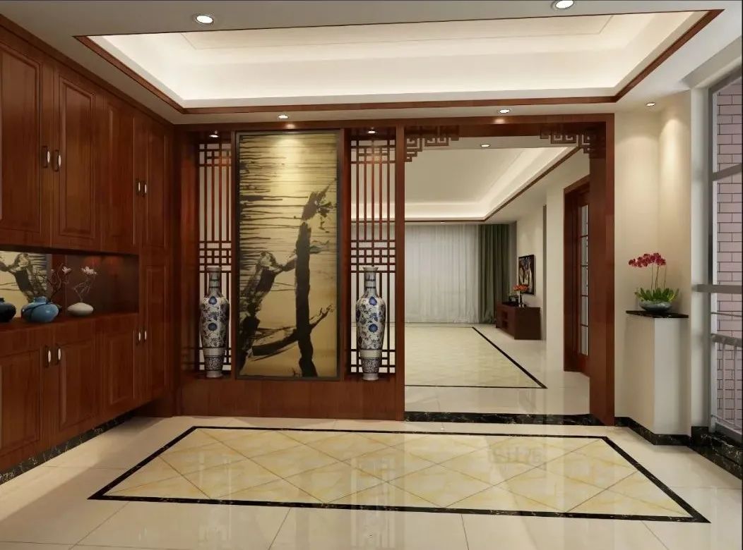 开门就是客餐厅鞋柜怎么做,门口好窄的户型鞋柜放在哪里