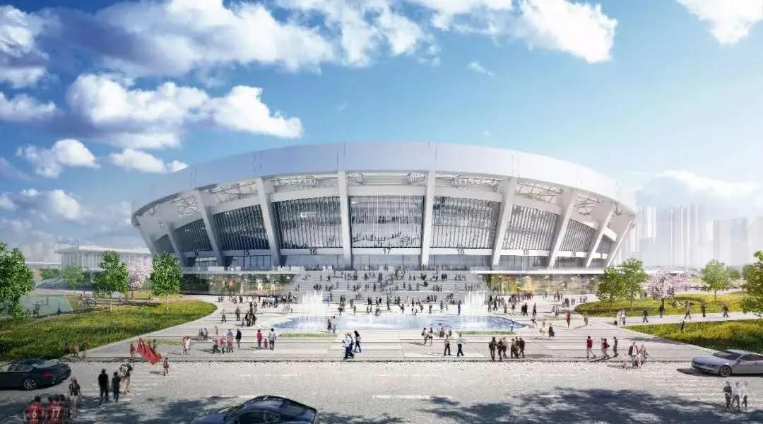 上海八万人体育场改造效果图,上海八万人体育场改造工程