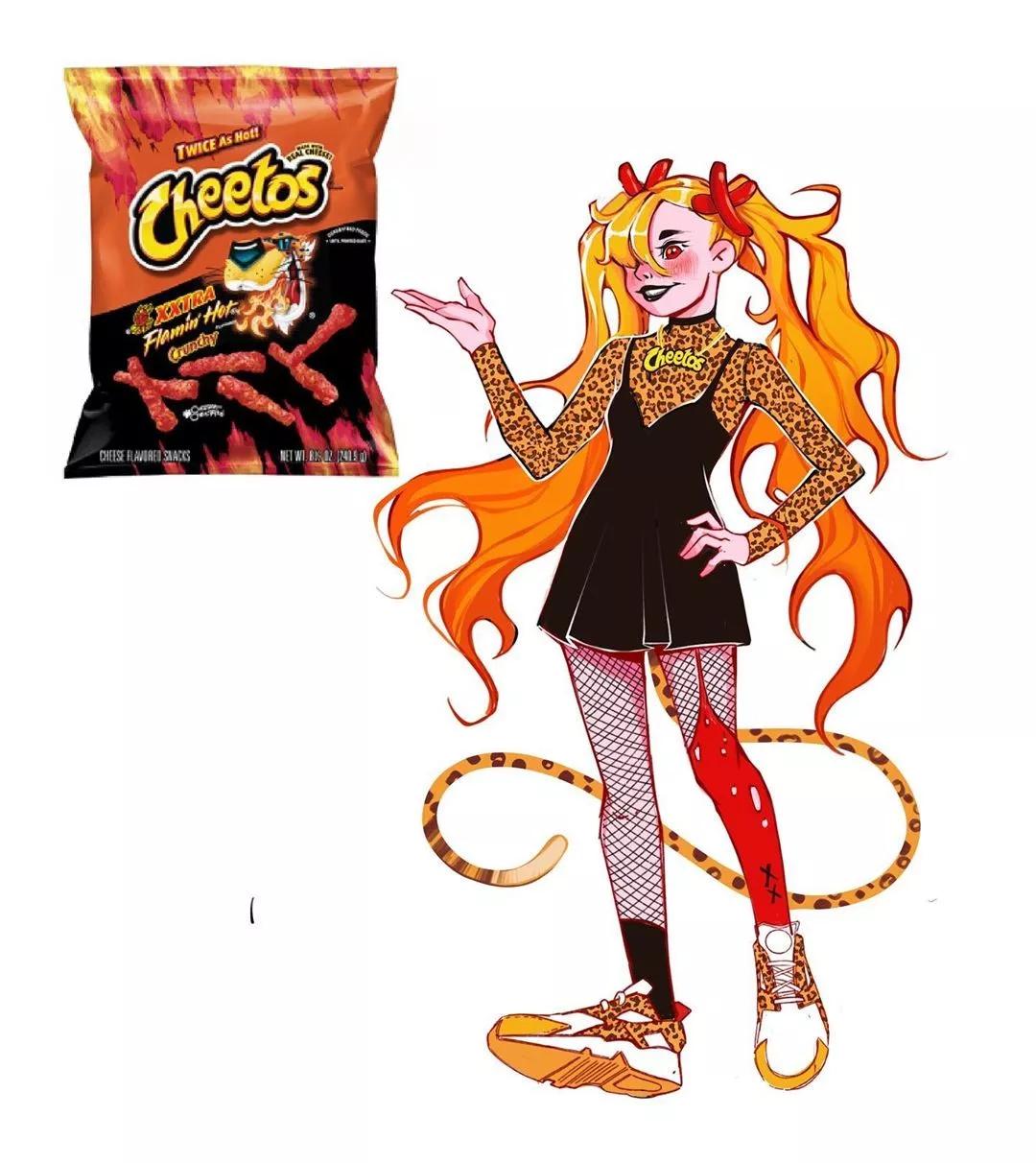 笑死人的零食画,10位博主口水画外国人