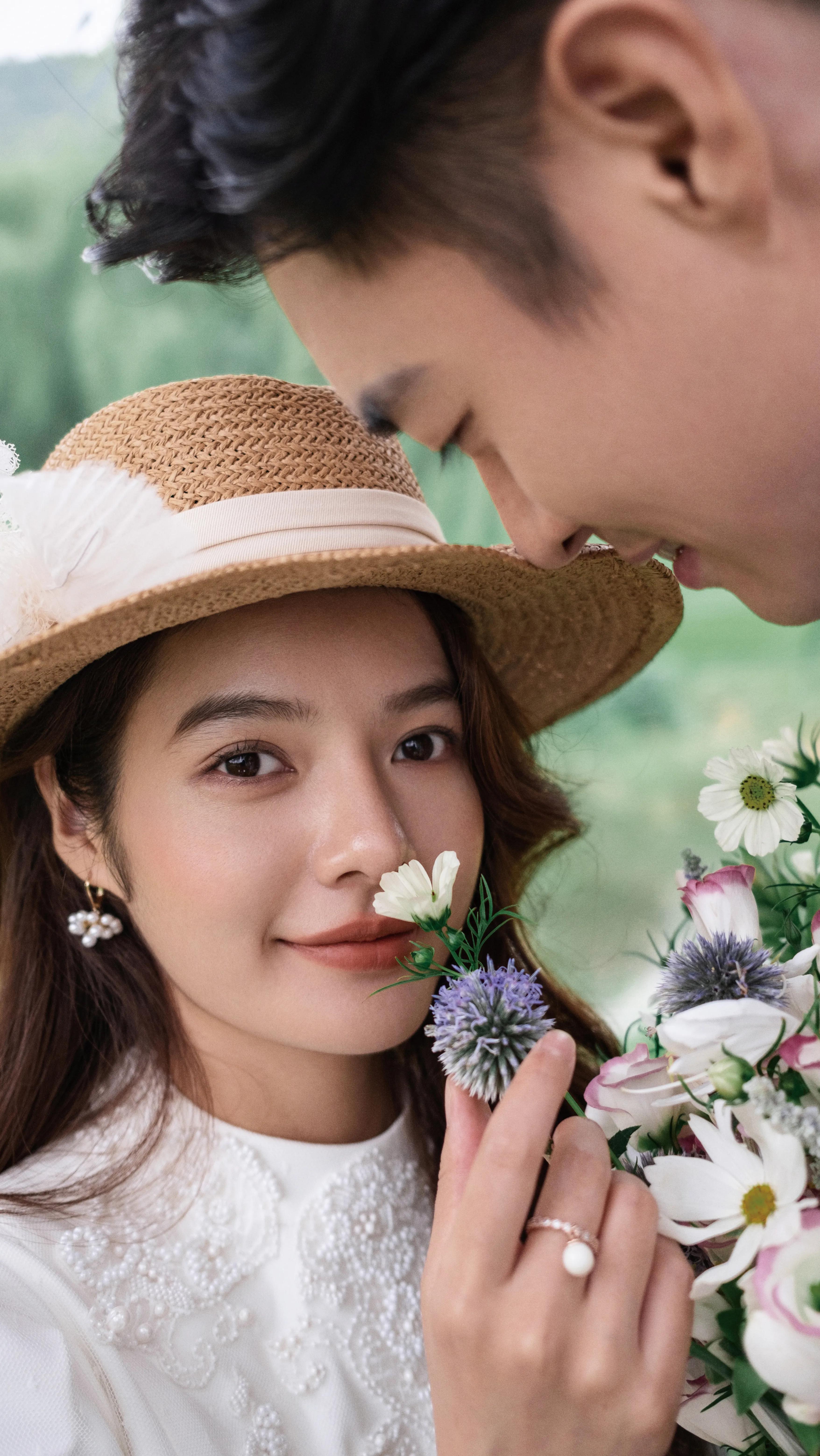 绝美超仙婚纱照,唯美意境婚纱照图片大全