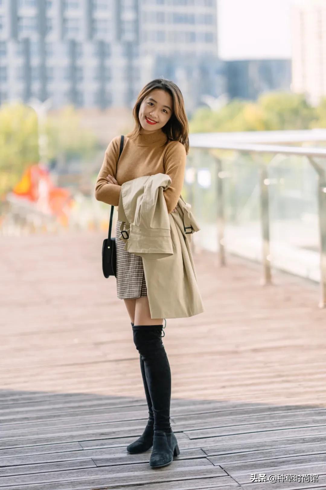 今秋必穿连衣裙,金秋时尚裙子