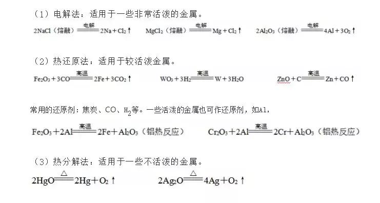清华学霸解密高中化学学习方法,高中化学常考的100个知识点总结