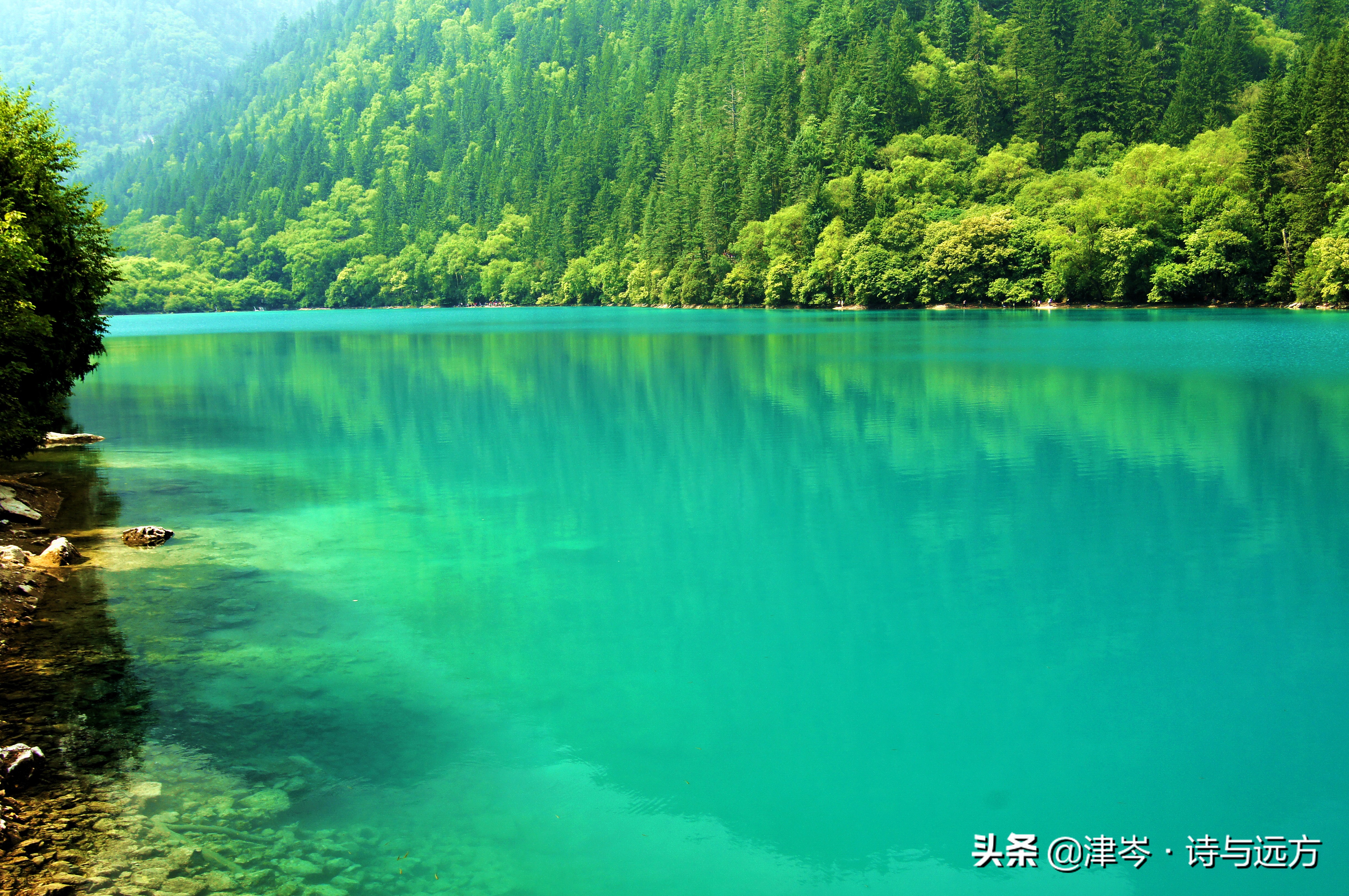 人生必须要去的景区,人间仙境九寨沟一生必去的美景