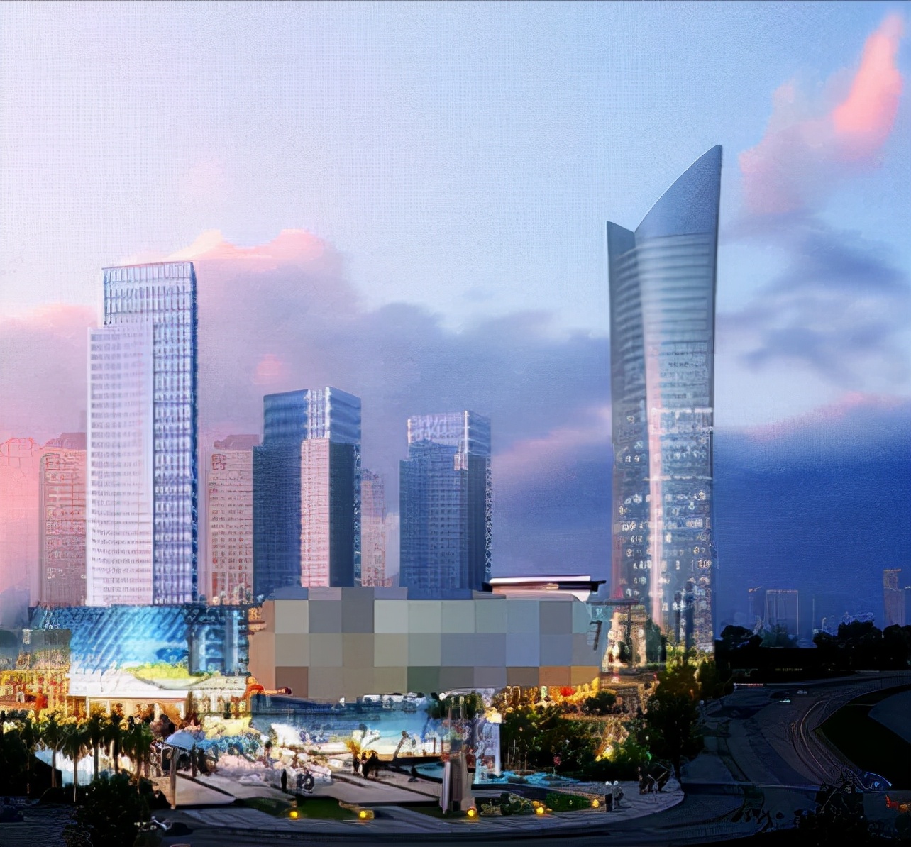 厦门第一高楼建造的过程,厦门最高层建筑