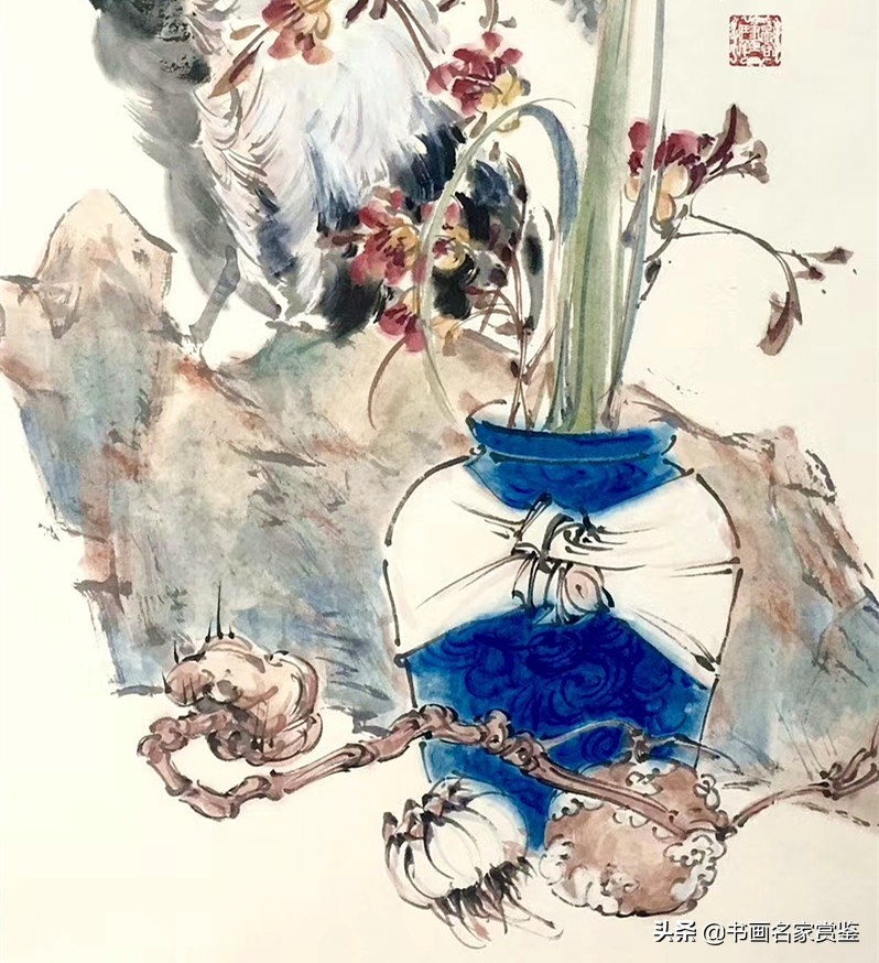 灵芝九折楚莲醉，翾风一叹梁庭秋——晁谷先生笔下的灵芝入画