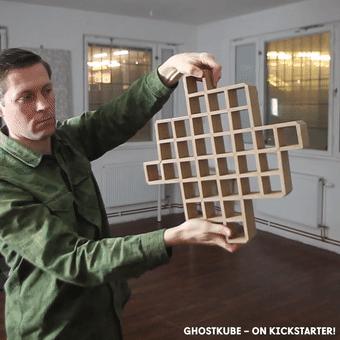 用折纸做多变魔方,用折纸叠的变形魔方