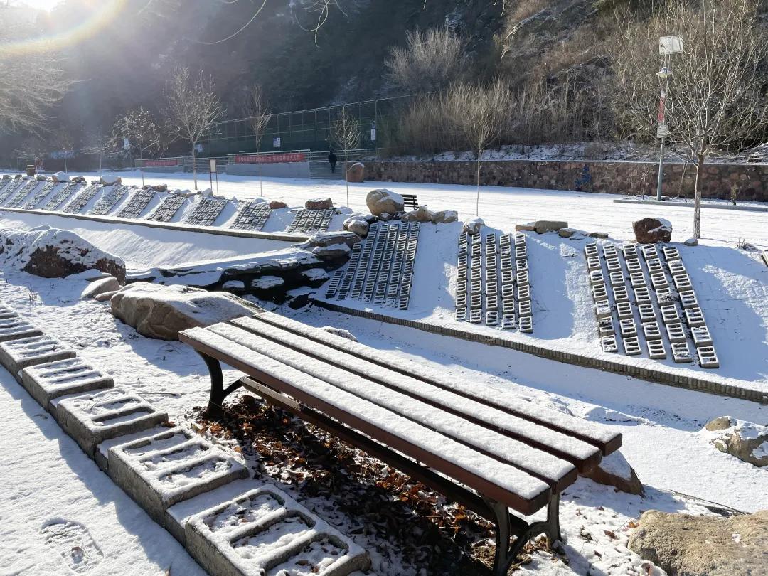 宛如仙境的景点,犹如仙境般的雪景