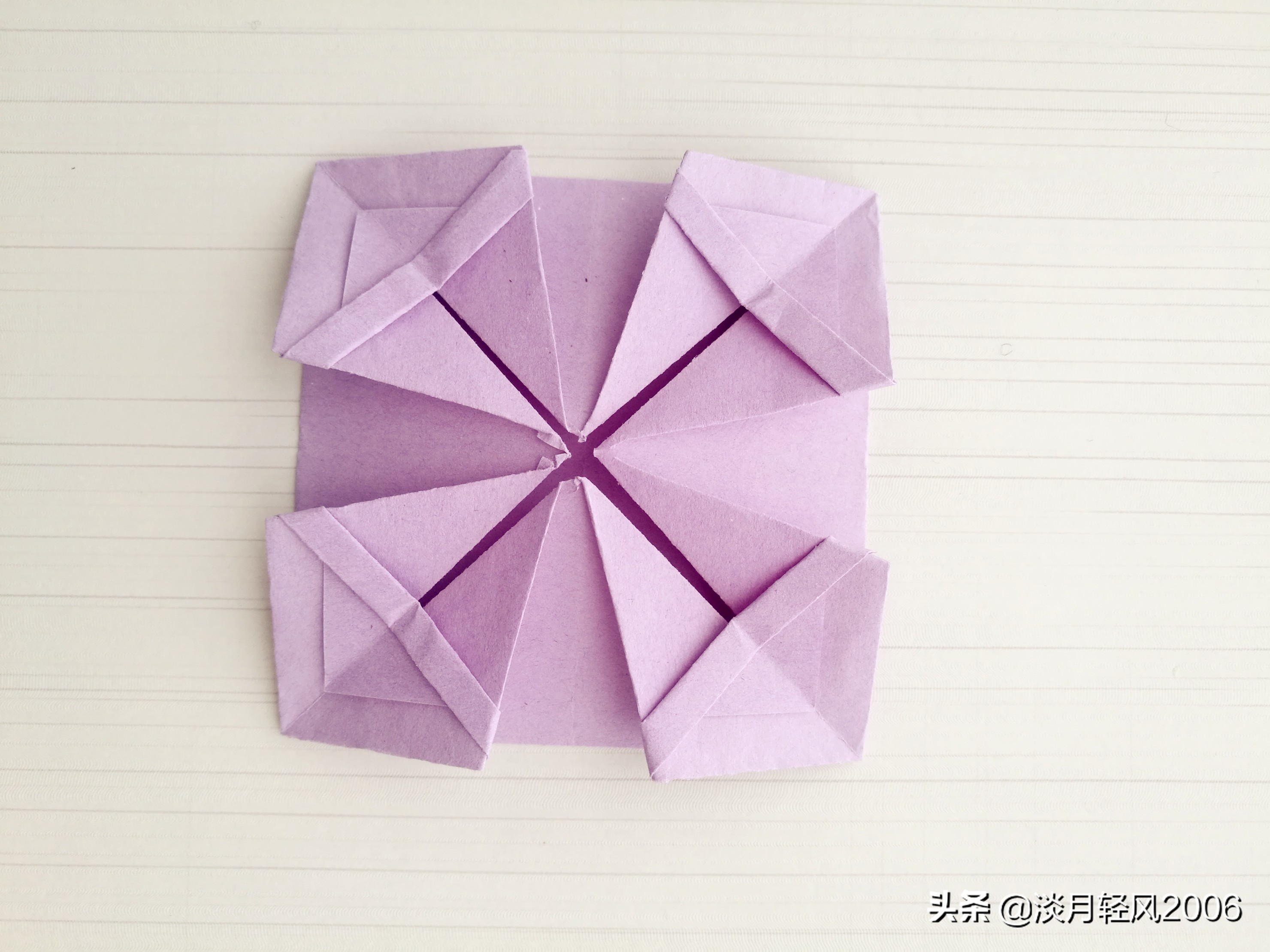 小花篮的折法手工,自制可爱的小花篮折纸