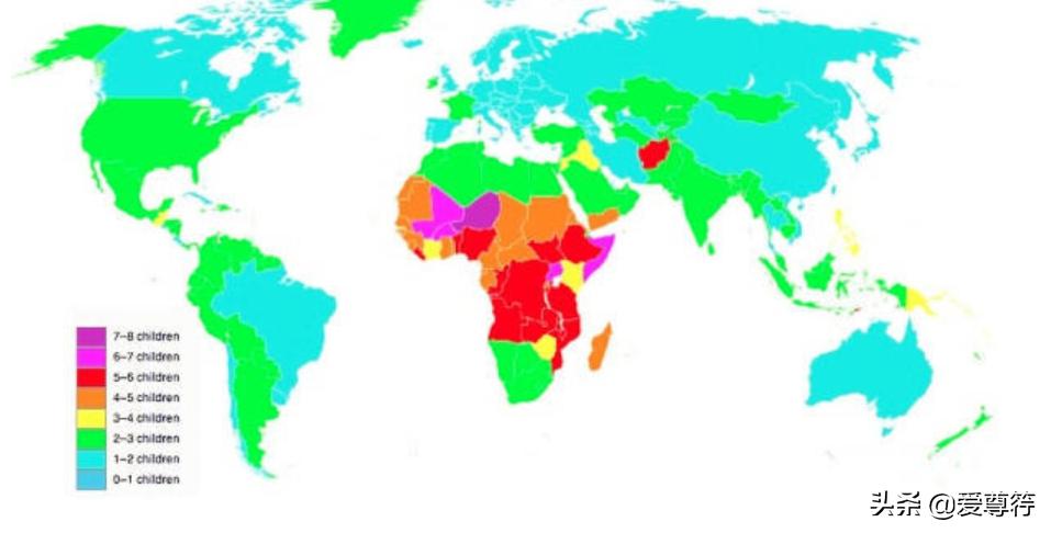 几张有趣的世界地图统计