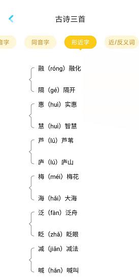 寒假预习|部编版3年级（下）《古诗三首》字词学习