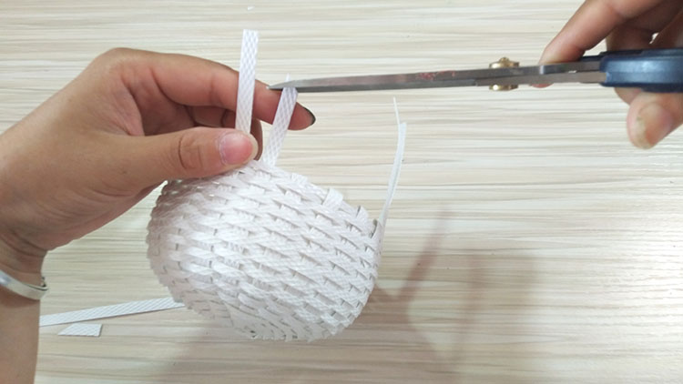 草编收纳筐手工制作,废物利用手工编织筐子全教程方法