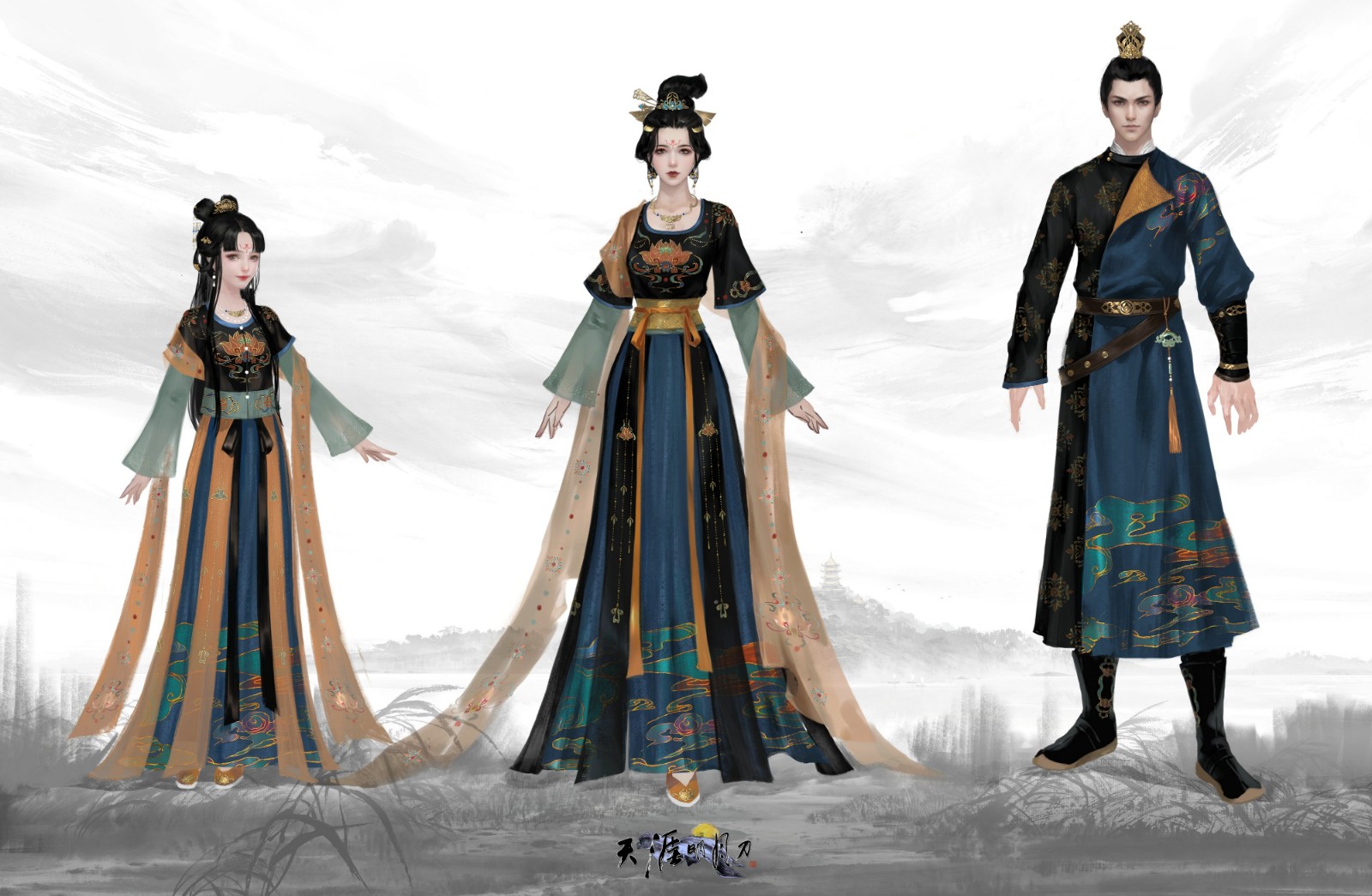 《天涯明月刀》再次掀起传统文化风，唐风华服将在天刀手游中展现