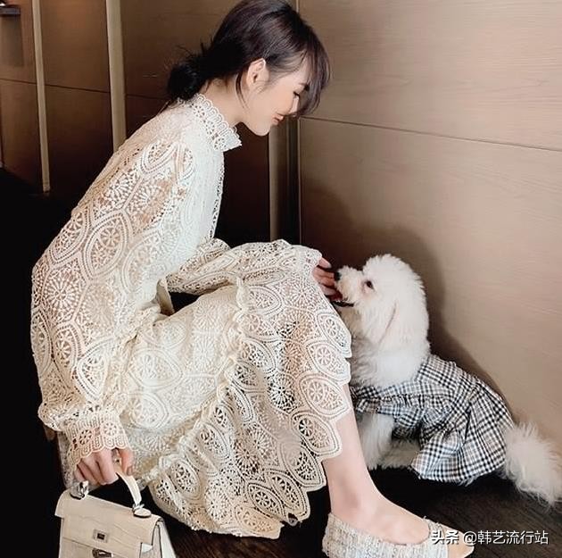 韩版穿搭女装高级感春,女装毛衣新款韩风搭配