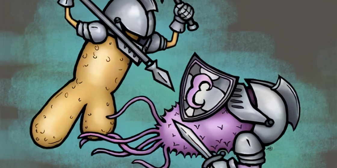 疯狂繁殖的大肠杆菌,顽固肠道细菌