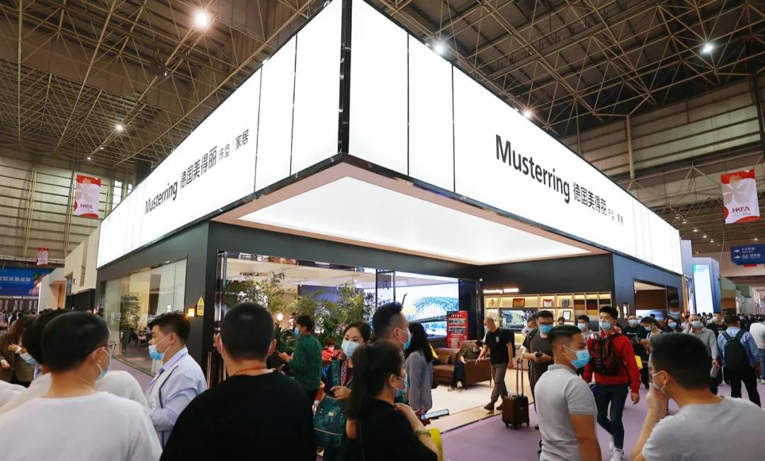 皇玛康之家床垫花好月圆,第50届国际名家具展